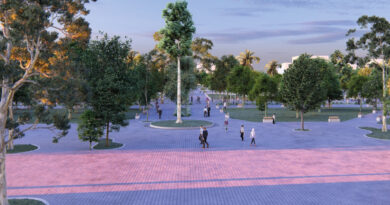 La Plata: los detalles del proyecto de renovación de la plaza San Martín que presentaron Alak y Kicillof