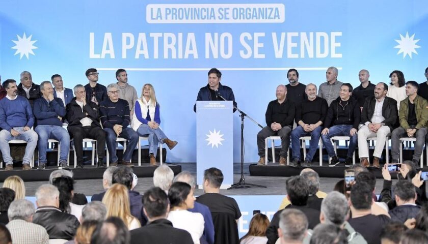 Elecciones 2025: El kicillofismo prepara un documento para oficializar el frente electoral